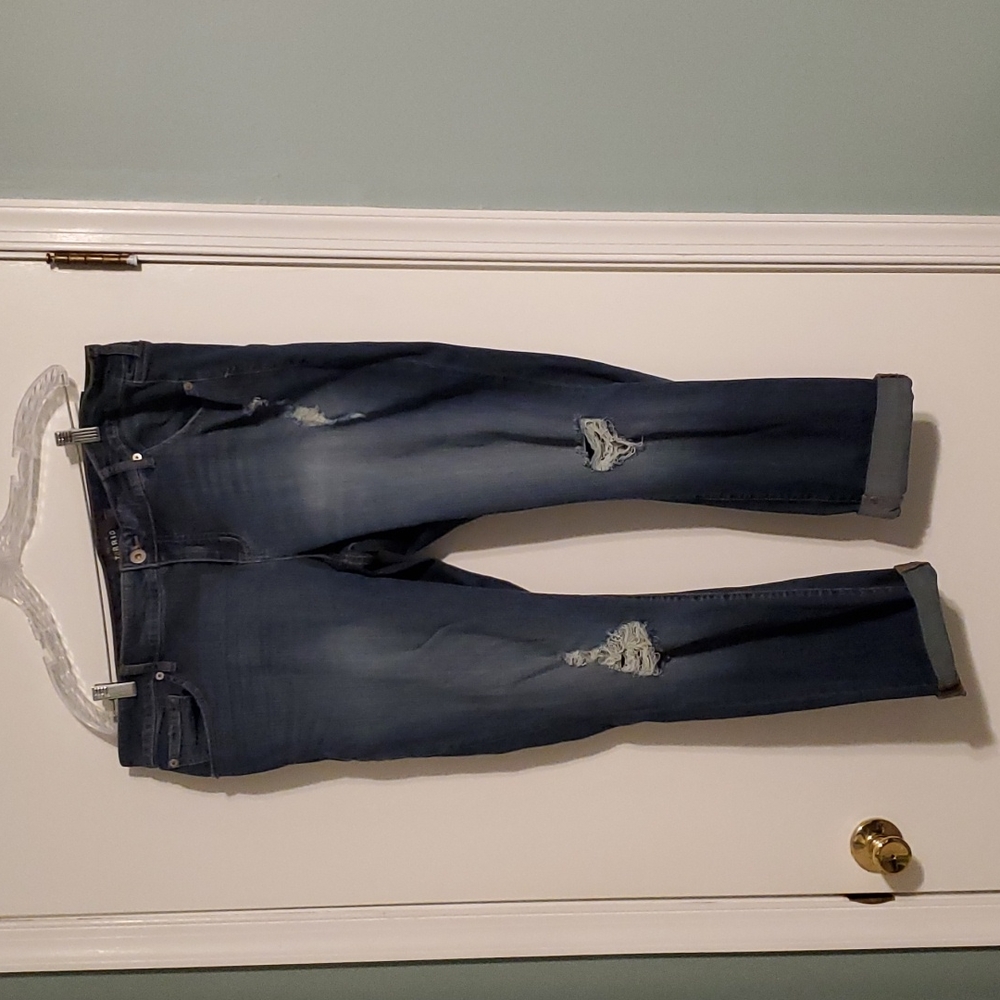 Torrid distressed boyfriend jeans 20r